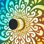 Norvello Solar Mandala Wall Light – Outdoor Ambient Glow Decor